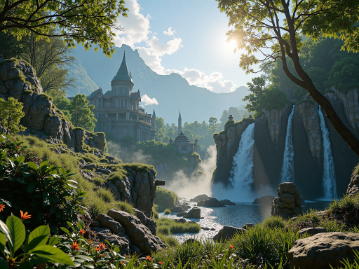 厄运之槌副本场景截图，废墟城堡环境，三个区域分支设计